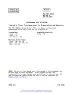 MIL MIL-PRF-6083G Notice 1 - Validation 1 PDF
