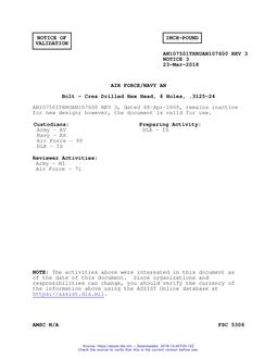 MIL AN107501THRUAN107600-3 Notice 3 - Validation 3 PDF