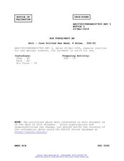 MIL AN107801THRUAN107900-3 Notice 3 - Validation 3 PDF