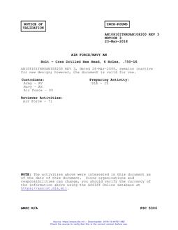 MIL AN108101THRUAN108200-3 Notice 3 - Validation 3 PDF