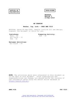 MIL MS9684A Notice 3 - Validation 3 PDF