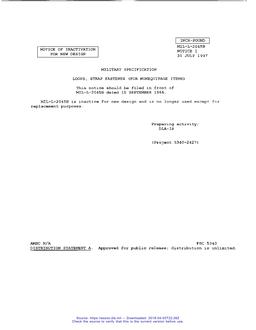 MIL MIL-L-2045B Notice 1 - Inactivation PDF