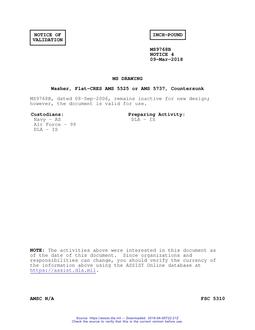 MIL MS9768B Notice 4 - Validation 4 PDF