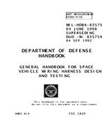 MIL MIL-HDBK-83575 PDF