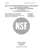 NSF Nadic Methyl Anhydride - 2013 PDF