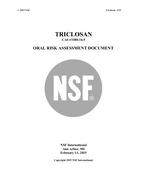 NSF TRICLOSAN CAS # 3380-34-5 PDF