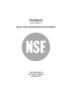NSF Rubidium - 2018 PDF