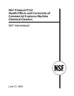 NSF P152 PDF