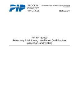 PIP RFTB1000 PDF