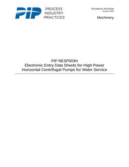 PIP RESP003H EEDS PDF