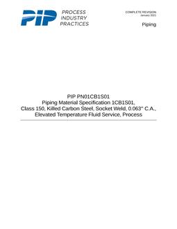 PIP PN01CB1S01 PDF
