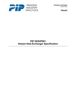 PIP VESHP001 PDF