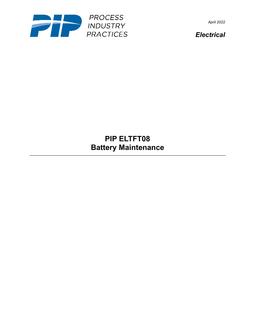PIP ELTFT08 PDF