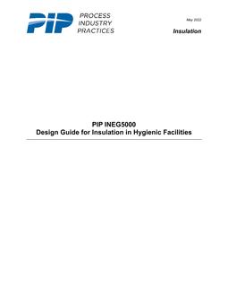 PIP INEG5000 PDF