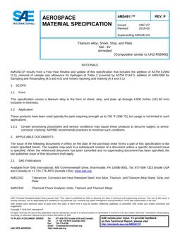SAE AMS4911P PDF