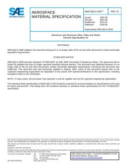 SAE AMSQQA250B PDF