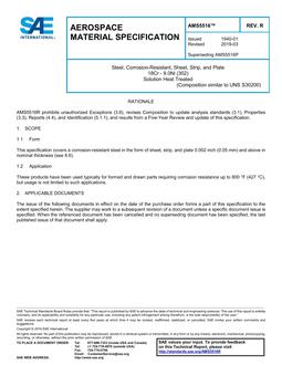 SAE AMS5516R PDF