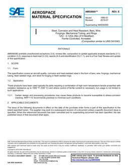 SAE AMS5609E PDF