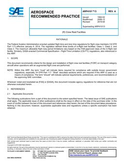 SAE ARP4101/3A PDF