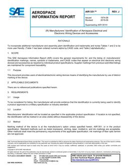 SAE AIR1351J PDF