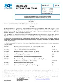 SAE AIR1168/3A PDF