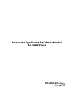 SAE USCAR21-4 PDF