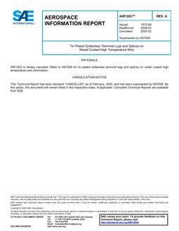 SAE AIR1263A PDF