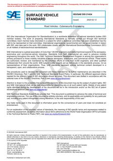 SAE ISO/SAE21434.D1 PDF