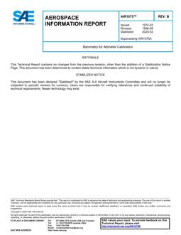 SAE AIR1075B PDF
