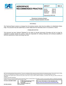 SAE ARP416B PDF
