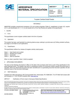 SAE AMS7879G PDF