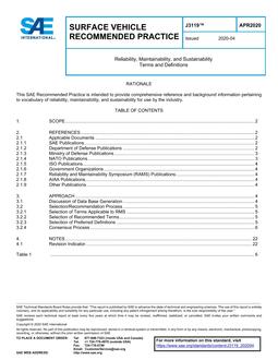 SAE J3119 PDF
