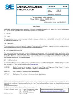 SAE AMS4025N PDF