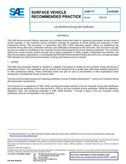 SAE J3300/1 PDF