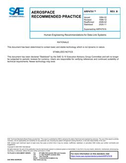 SAE ARP4791B PDF