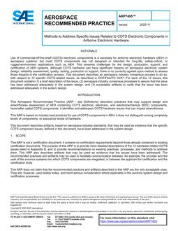 SAE ARP7495 PDF