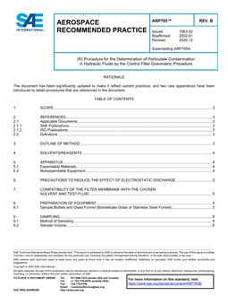 SAE ARP785B PDF