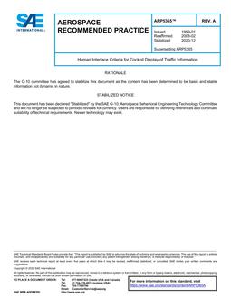 SAE ARP5365A PDF