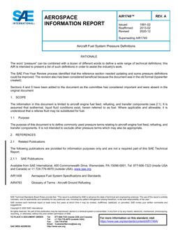 SAE AIR1749A PDF