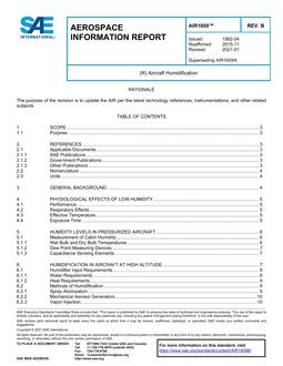 SAE AIR1609B PDF