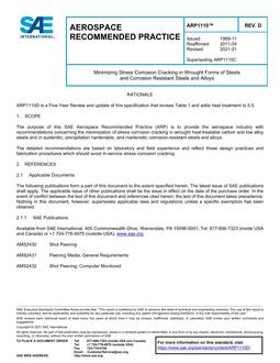 SAE ARP1110D PDF