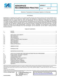 SAE ARP6823 PDF