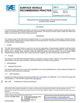 SAE J3011 PDF