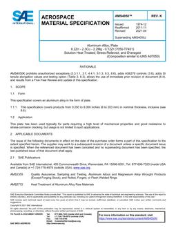 SAE AMS4050K PDF