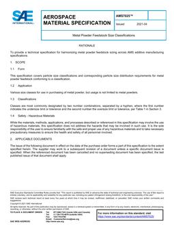 SAE AMS7025 PDF