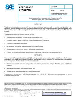 SAE AS9147 PDF
