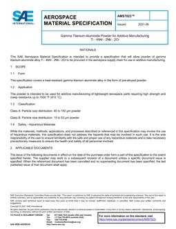 SAE AMS7023 PDF SAE AMS7023 PDF