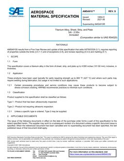 SAE AMS4910S PDF