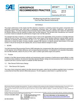 SAE ARP1827D PDF