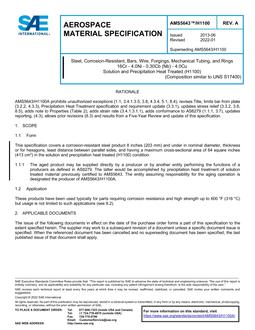 SAE AMS5643/H1100A PDF